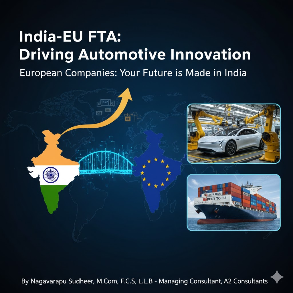 Opportunities for European Automotive Companies in India post FTA
